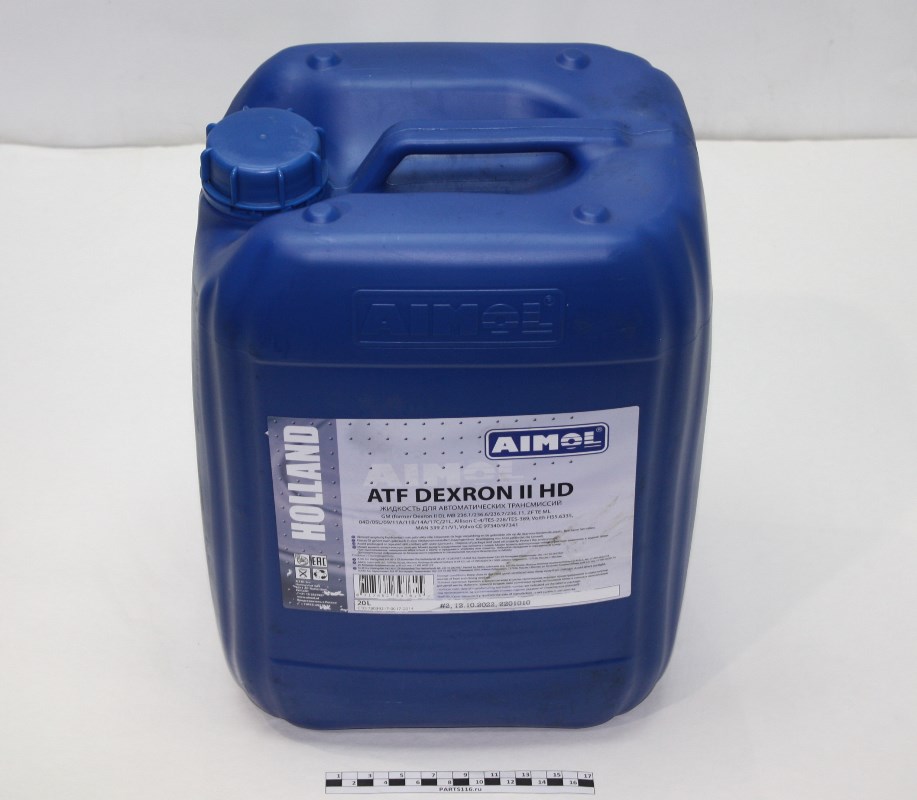 Масло (жидкость) трансмиссионная для автоматических КПП ATF DEXRON ll HD 20 л AIMOL (54713)
