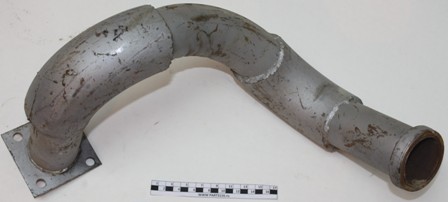 Труба приемная задняя правая УРАЛАЗ с хранения (4320Я-1203006)