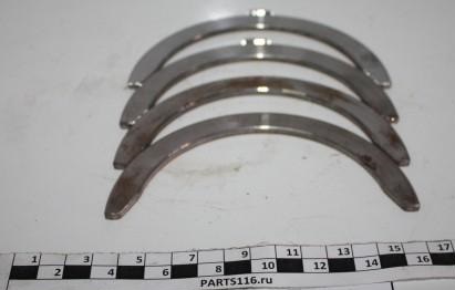 Полукольца коленвала стальные белые Р0 на КАМАЗ (740-1005184/183)