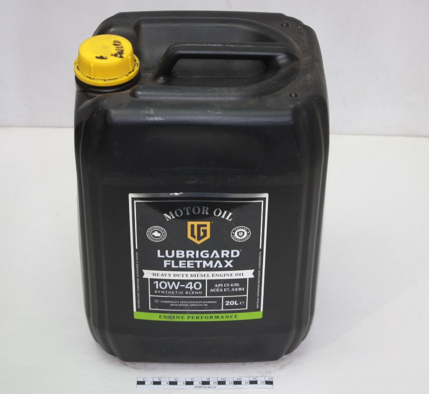 Масло моторное всесезонное универсальное полусинтетика 20 л LUBRIGARD (10W-40)