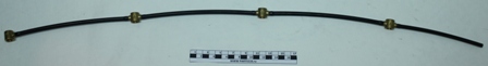 Трубка дренажная на ЯМЗ-238 нового образца полиамидная  АВТОДИЗЕЛЬ (238-1104370-Б)
