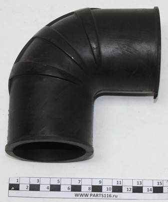 Патрубок воздушный угловой ТКР d=70 мм резина Евро на Камаз БРТ (54112-1109600)
