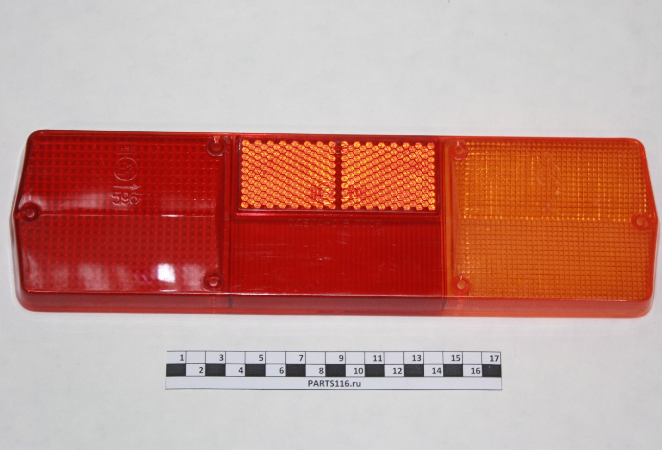 Рассеиватель заднего фонаря правый 6 болтов Киржач с хранения (ФП-130-200Б)