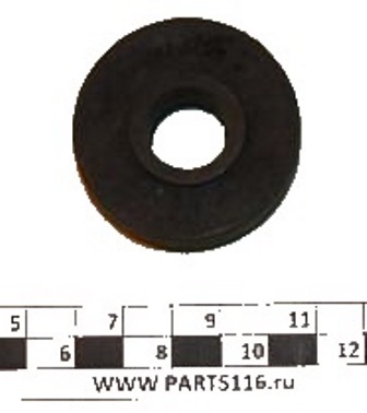 Подушка подвески радиатора голая УАЗ-452,469 (20-1302045)