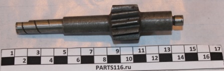 Вал привода спидометра (шестерня) ОАО КАМАЗ (53228-3802034-20)